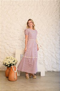 Vestido Capri Marsala