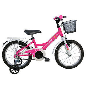 Bicicleta BLISS 16 Com Rodinhas - Crianças de 5 a 12 anos