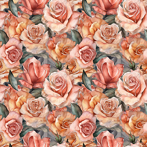 Digital Exclusivo Orange Roses 2