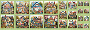 Painel Casas e Quilt