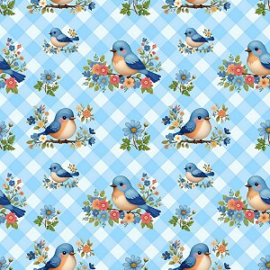 D1122 - Blue Birds Xadrez