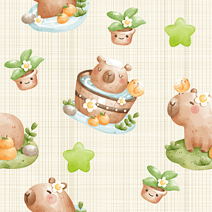 D1649 - Capivara Creme