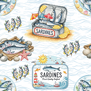 D2167 - Sardinhas em Ondas