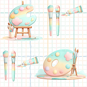 D2248 - Volta às Aulas Pintura