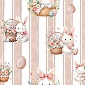 DP131 - Páscoa Fofa Rosê