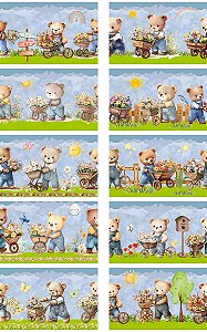 Barrado Ursinhos Jardineiros