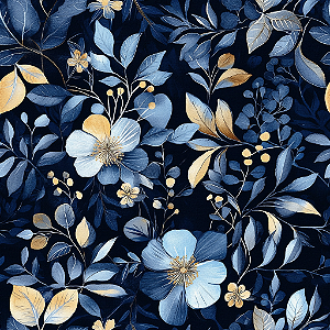 D2136 - Noite Imperial Flores