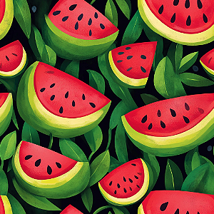 D2112 - Frutas Brilhantes Melancias