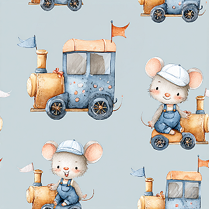 D2189 - Ratinho no Trem