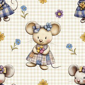 D2213 - Blue Lavender Ratinhas