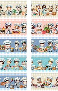 D2360 - Barrado Cute Chefs