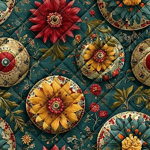 M081 - MATELASSÊ - Florence Mandala