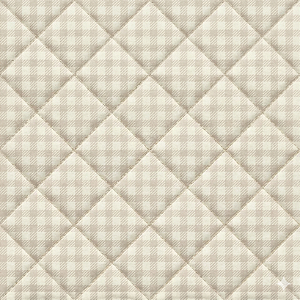 M909301 - MATELASSÊ - Xadrez Creme
