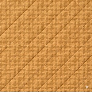 M909303 - MATELASSÊ - Xadrez Mostarda