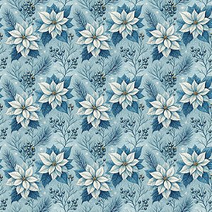 NATAL - Azul Floral
