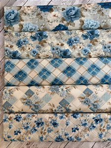 Kit Digital Sky Floral