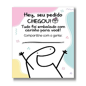 Cartão de Agradecimento 200 und.