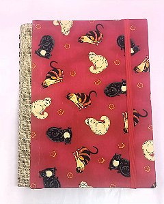 Agenda 2026 Diária Média Wire-o Embutido V.2 Lombada Especial Gatinhos