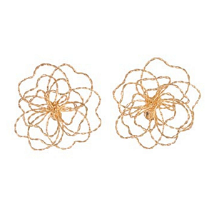 Brinco Bloom Dourado