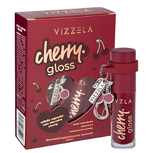 Cherry Gloss + Chaveiro – VIZZELA
