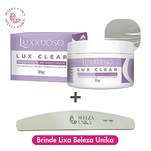 Luxxuoso Gel Hard  Lux Clear 25g