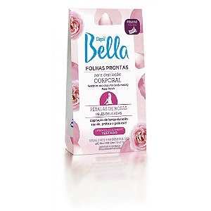 Depil Bella Folhas Prontos Corporal  - Pétalas de Rosas