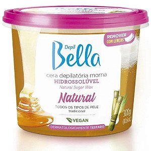 Depil Bella Cera Hidrossolúvel Natural 300g