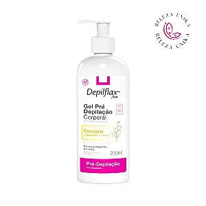 Depilflax gel Pré Depilação corporal 250ml