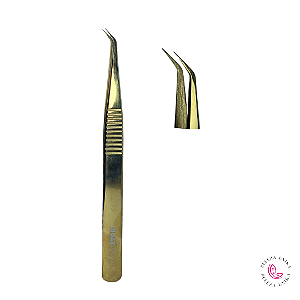 Pinça para Extensão de Cilios Mod. 01  Vivat Beauty