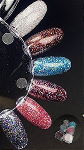 Kit de Glitter com 6 cores mod: 8789