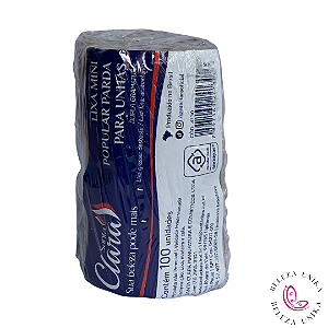 Lixa Mini Popular Parda para unhas - Santa Clara