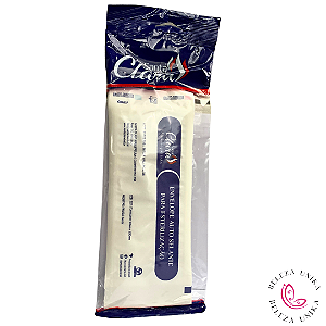 Envelope para Autoclave 9 cm x 23 cm – Pacote com 20 Unidades - Santa Clara