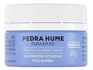 Pedra Hume em pó Farmax 20gr
