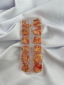 Folha de Ouro Com 12 unidades