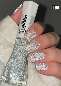Hits Esmalte Glitter 8ml -  Diamante Estrela