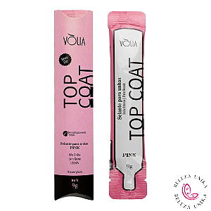 Volia Top coat Sachê Pink 9g