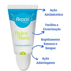 Repos Pedra Hume em Gel 10gr