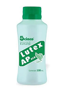 Removedor De esmalte com Acetona APeco 100ml Lutex Cinco