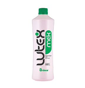 Removedor De esmalte Sem Acetona Mek 500ml Lutex Cinco