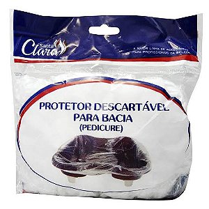 Protetor de bacia para pedicure com 12 unidades