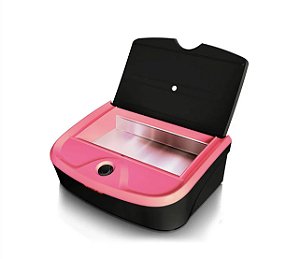 Estufa Mega bell Preta e pink