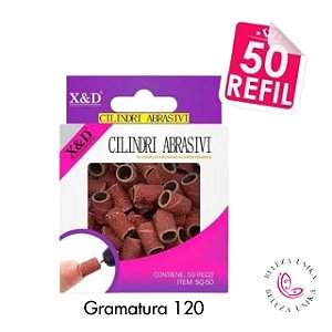 Refil de mandril com 50 unidades gramatura 120
