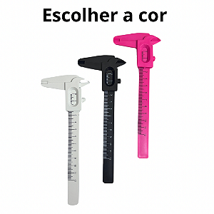 Paquímetro com trava 12cm