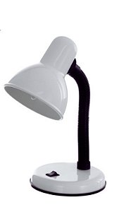 Luminaria articulada com Base pequena Branca