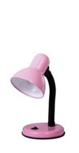 Luminaria articulada com Base pequena Rosa