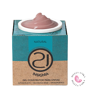 Gel Ecoline Insignia Natural 34gr (Fibra de Brinde)  Nails 21