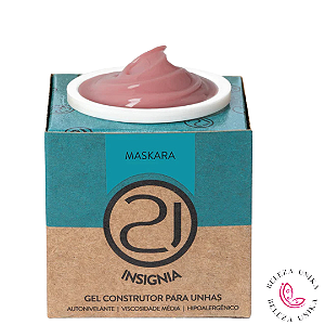 Gel Ecoline Insignia Maskara 34gr (Fibra de Brinde) Nails 21
