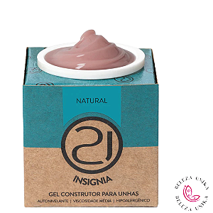 Gel Ecoline Insignia Natural 56gr (Fibra de Brinde ) Nails 21