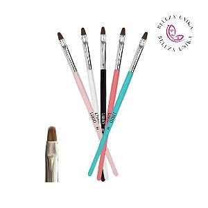 Pincel Reto Para Gel - Lirio