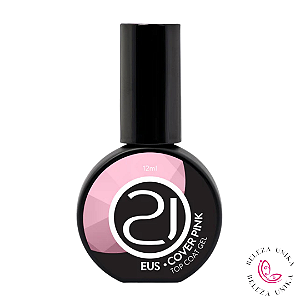 Top Coat EUS Cover Pink 12ml - Nails 21